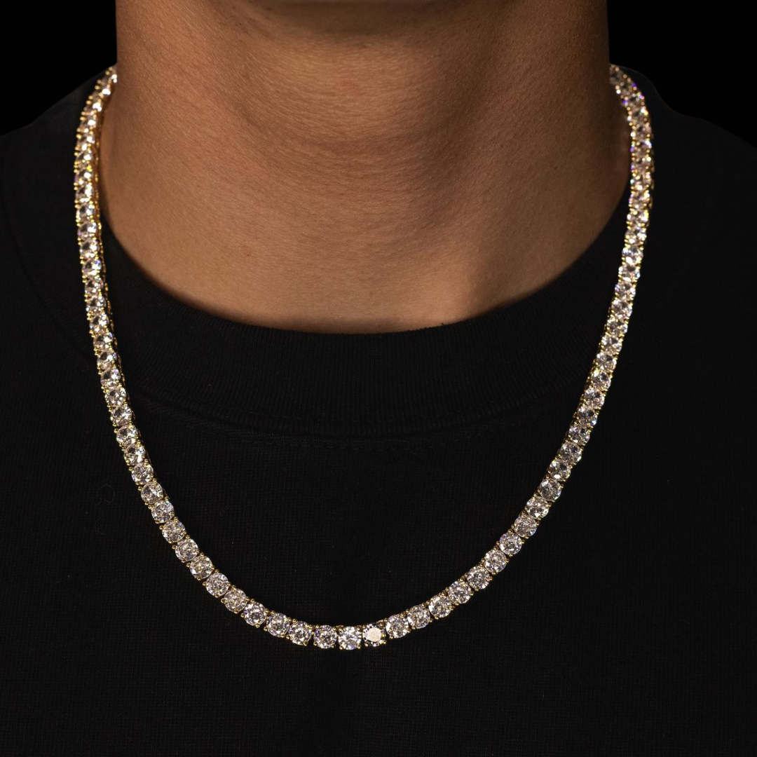 PURECUTS ICE VVS1 18K Gold Tennis