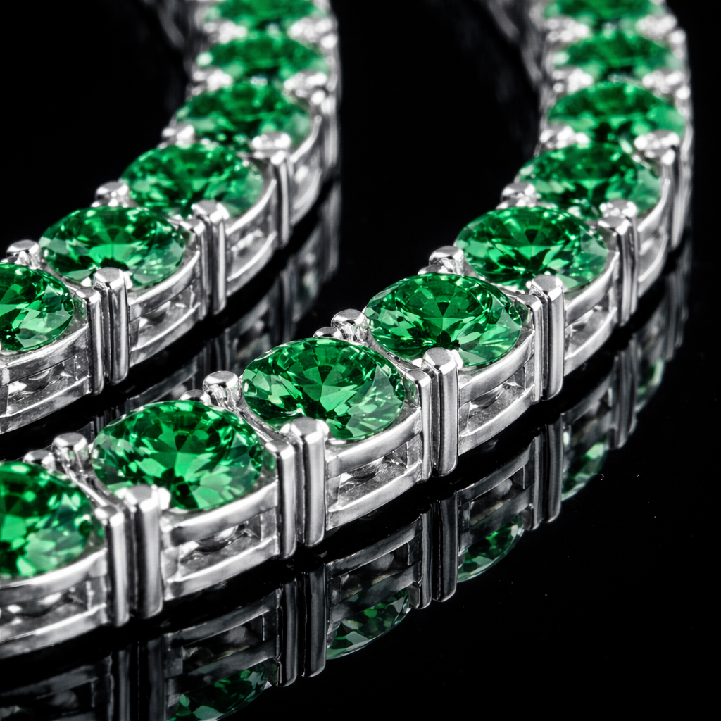 PURECUTS ICE VVS1 18K White Gold Tennis