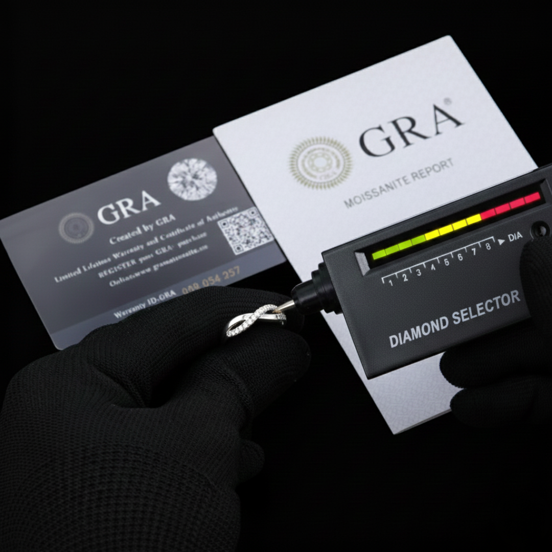 BRIDGE OF ICE VVS1 18K White Gold