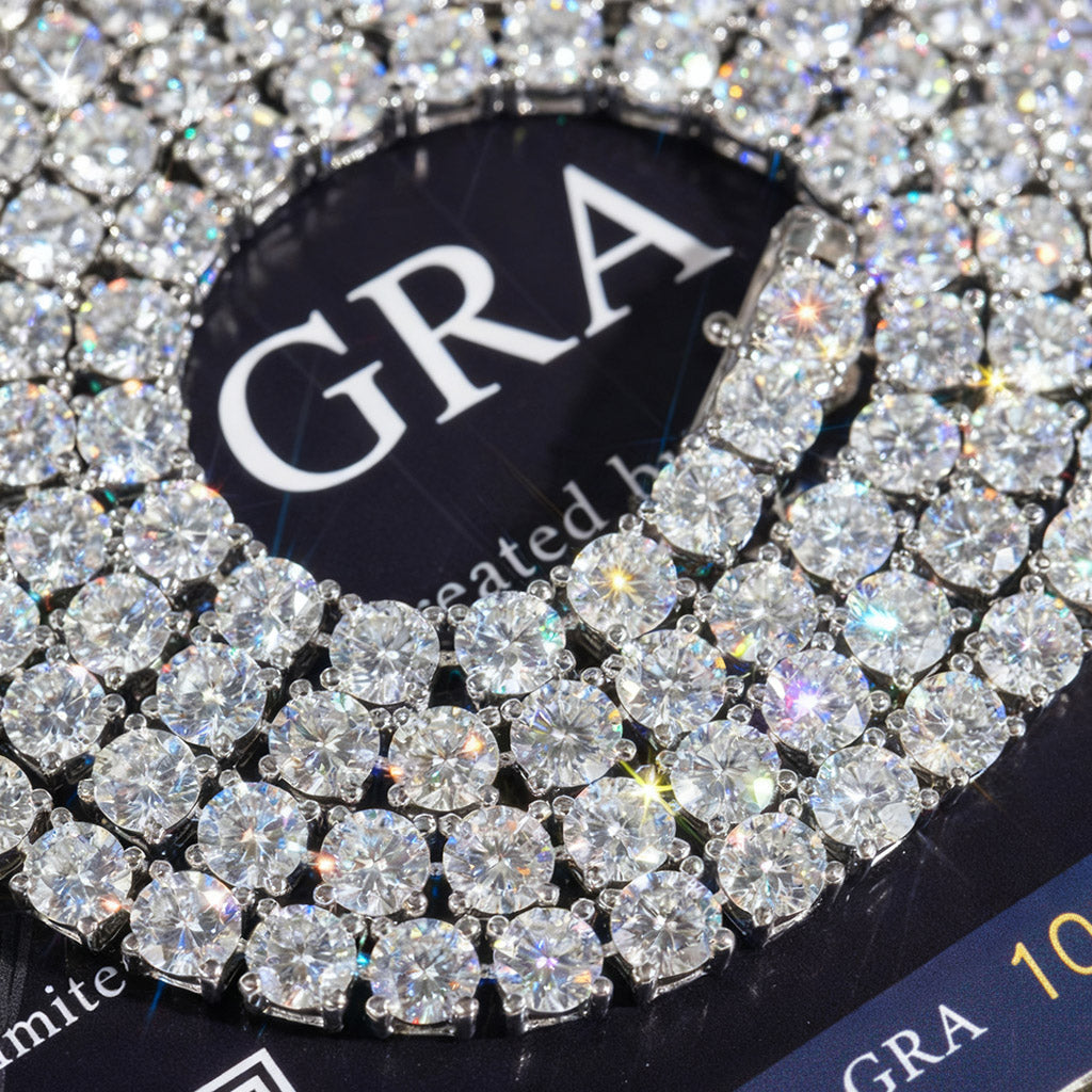 PURECUTS ICE VVS1 18K White Gold Tennis