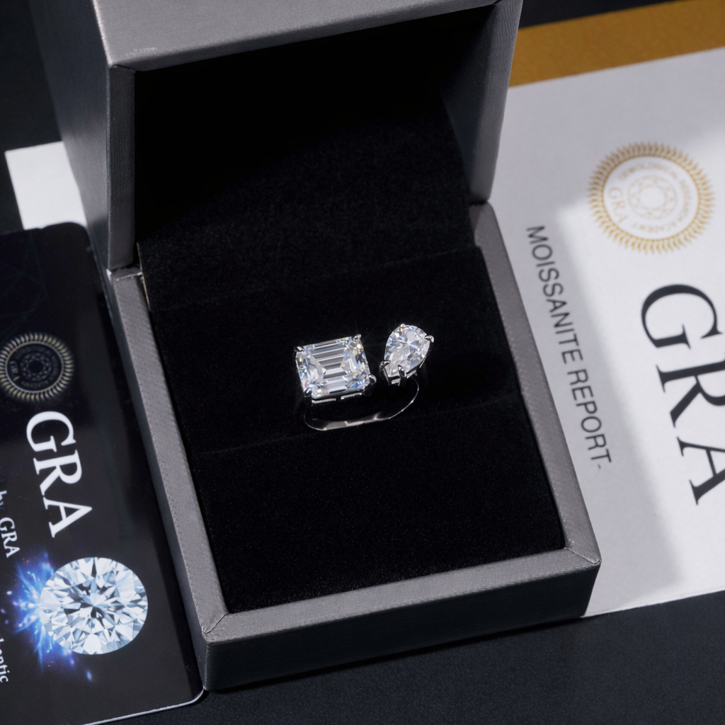 DUALITY ICE VVS1 18K White Gold