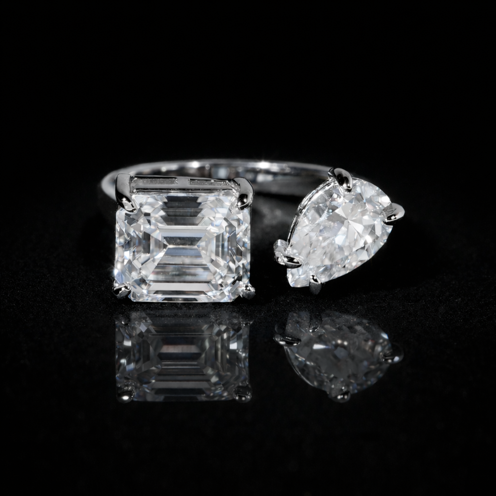 DUALITY ICE VVS1 18K White Gold