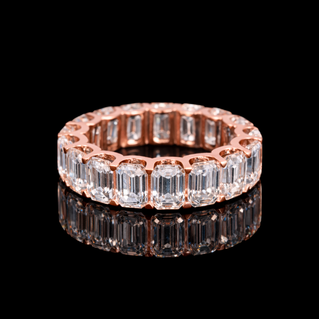 ECLIPSE OF ICE VVS1 18K Rosé Gold Ring