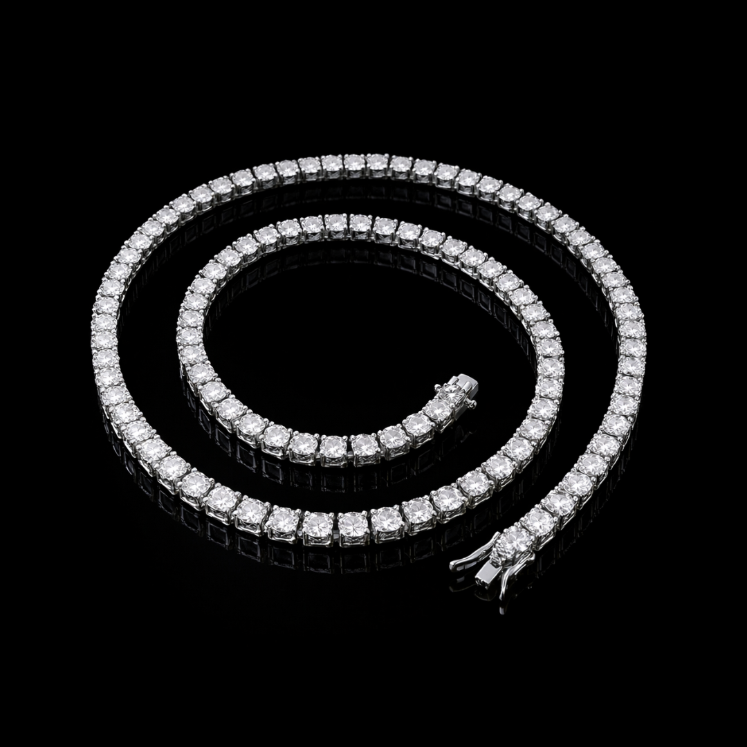 PURECUTS ICE VVS1 18K White Gold Tennis